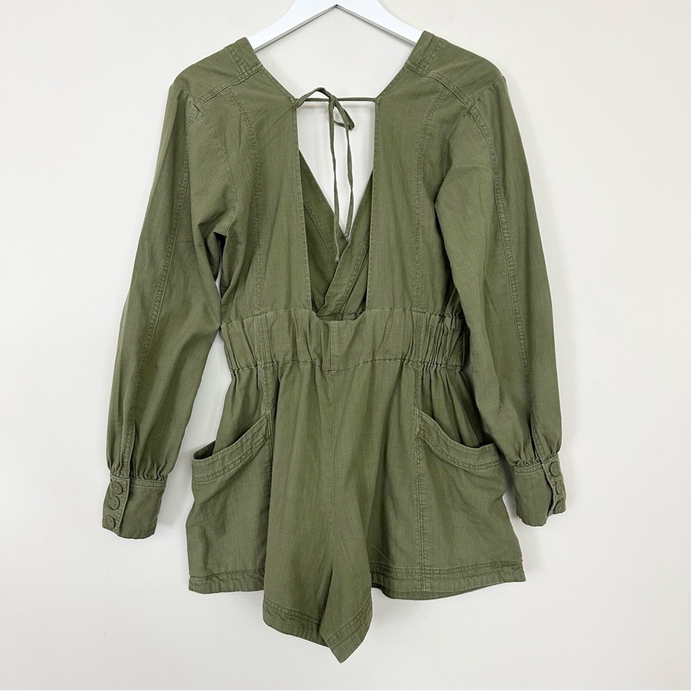 Free People Beside You Shortall Romper - Picture 8 of 13